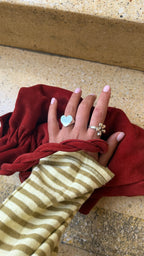 Giant Heart Ring