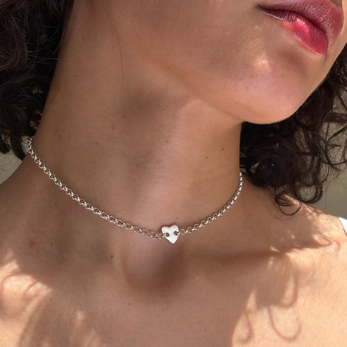 Tiny Heart Choker