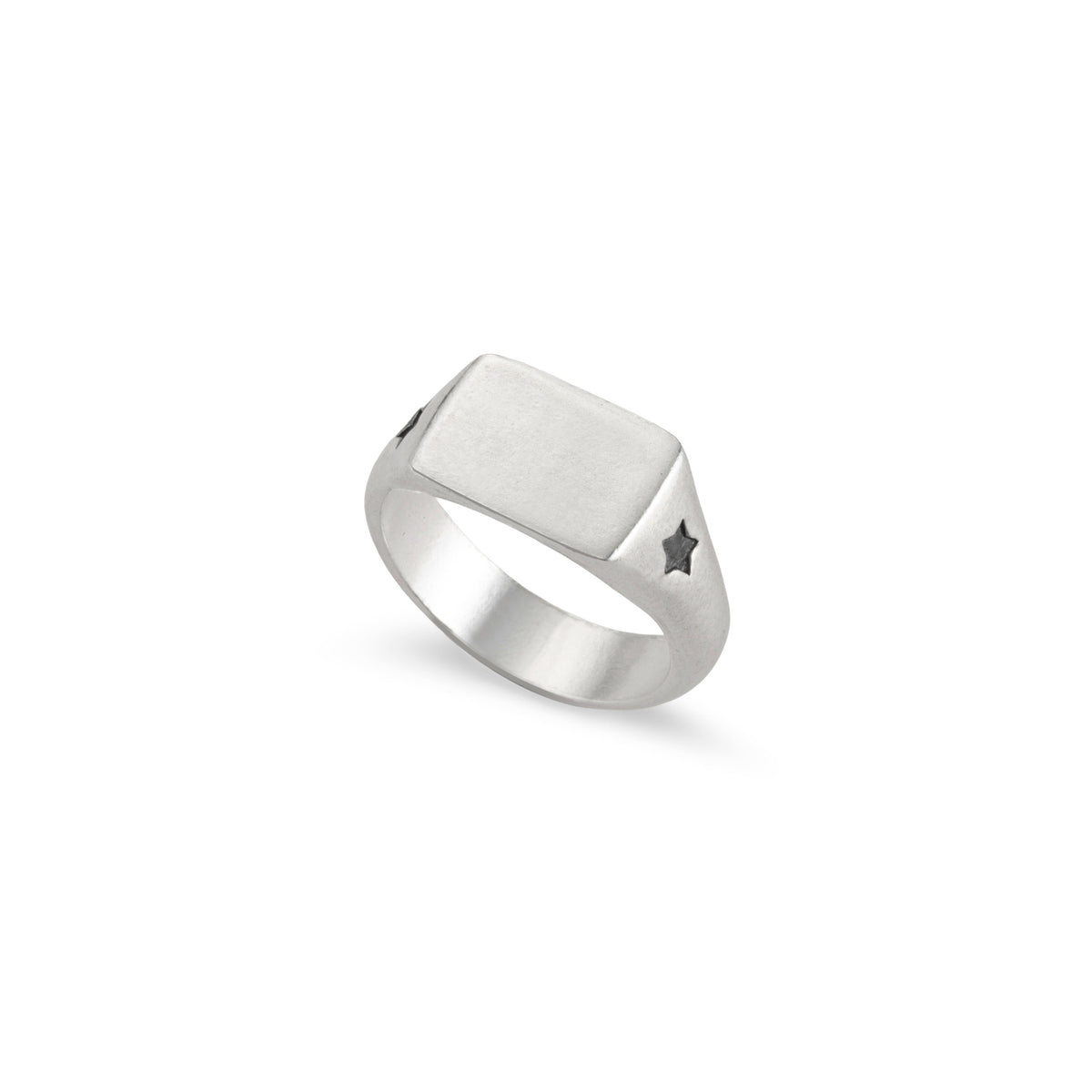 Signet Star Ring