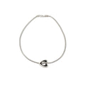 BLACK HEART NECKLACE